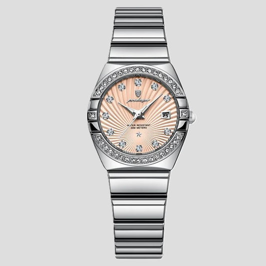 San Giovanni Crystals Silver Pink