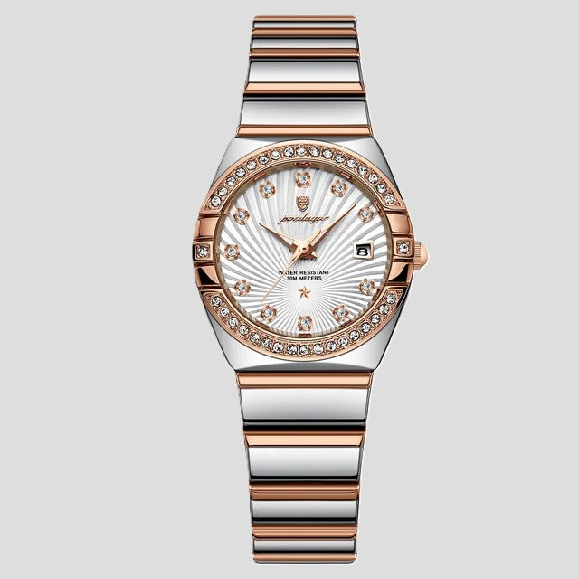 San Giovanni Crystals Rose Silver
