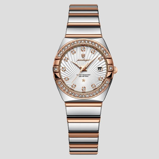 San Giovanni Crystals Rose Silver
